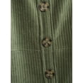thumbnail image 5 of No Boundaries Juniors' Front Buttons Rib Jumper, 5 of 6