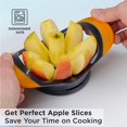 thumbnail image 3 of Cortador y Sacacorazones de Manzanas Deiss de Acero Inoxidable, 8 Rebanadas, 3 of 9
