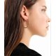 thumbnail image 2 of 925 Sterling Silver Hoop Earrings,18K Gold Plated Polished Round Hoop Earrings For Women,Girls' Gifts, 2 of 4