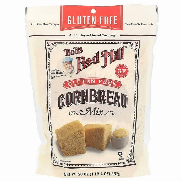Bob's Red Mill, Cornbread Mix, Gluten Free, 20 oz Pack of 2