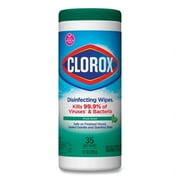 Clorox Disinfecting Wipes, Fresh Scent Canister, 35 Wipes - 2 Pack