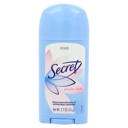 Secret Original Powder Fresh Women's Solid Antiperspirant & Deodorant 2.7 Oz Pack of 2