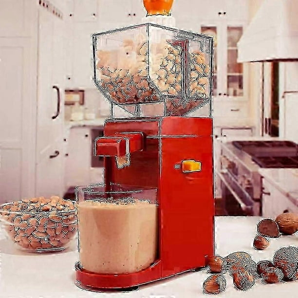 Electric Peanut Butter Maker Machine,Sesame Sauce Nut Grinder,Automatic Milling Grinding Machine,suitable for Grinding EU Plug