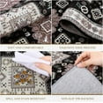 thumbnail image 4 of Farmhouse Kitchen Rugs Sets of 3, Kitchen Runner Rugs Non Slip Washable, Boho Kitchen Mats for Floor, Indoor Door Mat Entrance, Laundry Room Rug, Thick Kitchen Floor Mat Carpet, 4 of 6