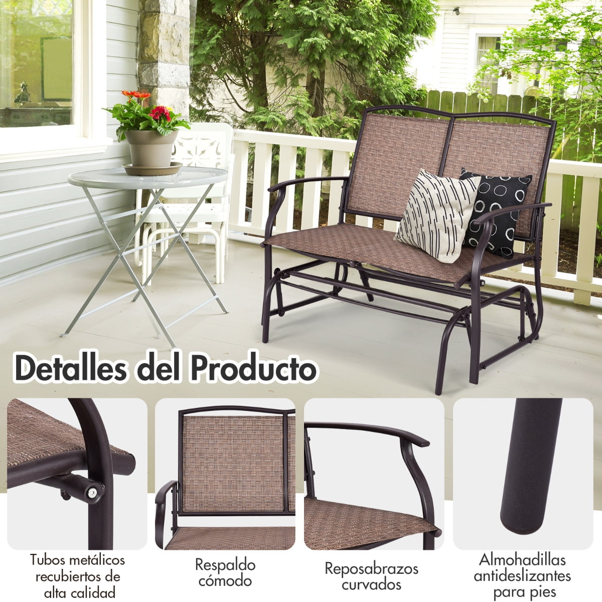 Columpio Balanc Banco Balancin Jardin Columpio Jardin Exterior