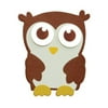 Plaid Wood Painted Shape - Owl