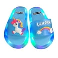thumbnail image 2 of Boys Girls LED Slippers Kids Bathing Sandals Lightweight Shoes Quick-drying Non-slip Wear-resistant Luminous Slippers, 2 of 5