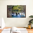 thumbnail image 3 of Elephant Stock Open Window Wall Art - Nature Canvas Canvas - 12" x 8", 3 of 8