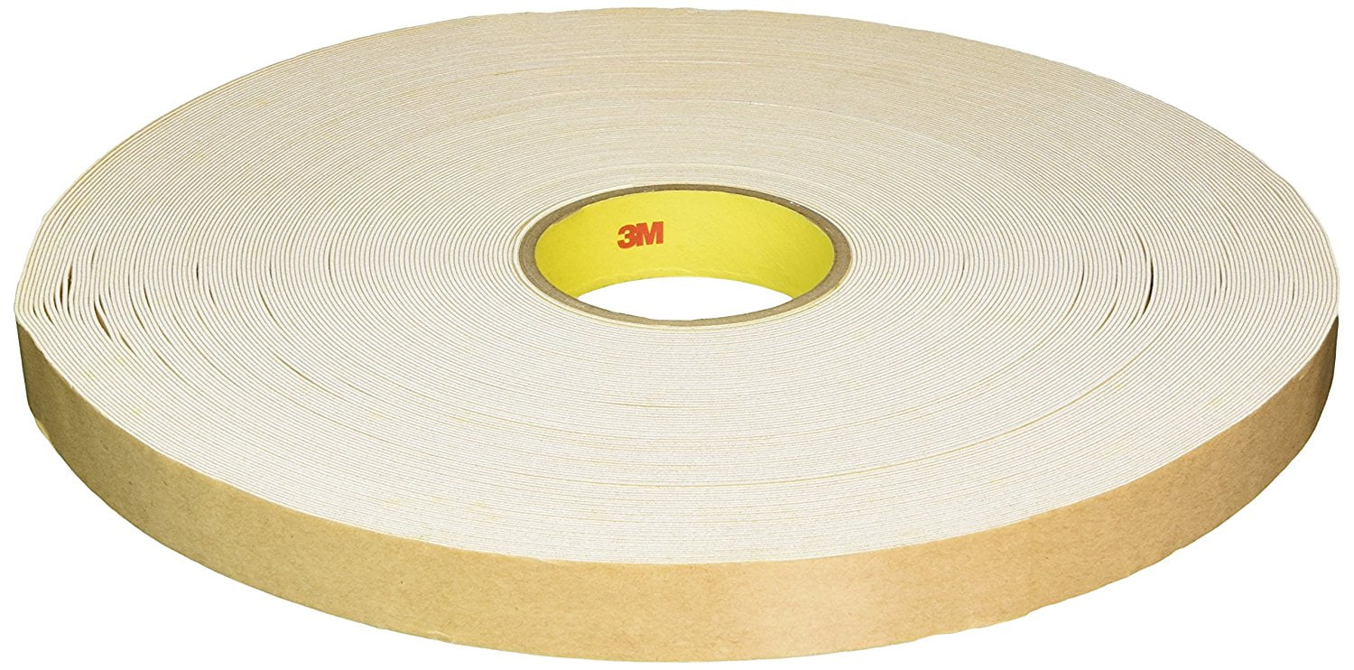 1 in x 72 yd Natural 3M™ Double Coated Urethane Foam Tape 4085 