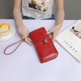 thumbnail image 4 of Portefeuille pour Dames Porte-Cartes en Cuir Blocage RFID Grande Capacité Sac à Poignet, 4 of 5
