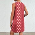 thumbnail image 4 of FcBaudy Robe Sans Manches à Col Rond, Robes d'Été pour Femmes, Robes Décontractées Mode pour Femmes avec Poches, 4 of 7