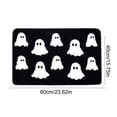 thumbnail image 6 of Halloween Bath Mat - Spooky Ghost Bathroom Rug Non Slip - Cute Shower Mat for Bedroom Living Room Decor,Black, 6 of 6