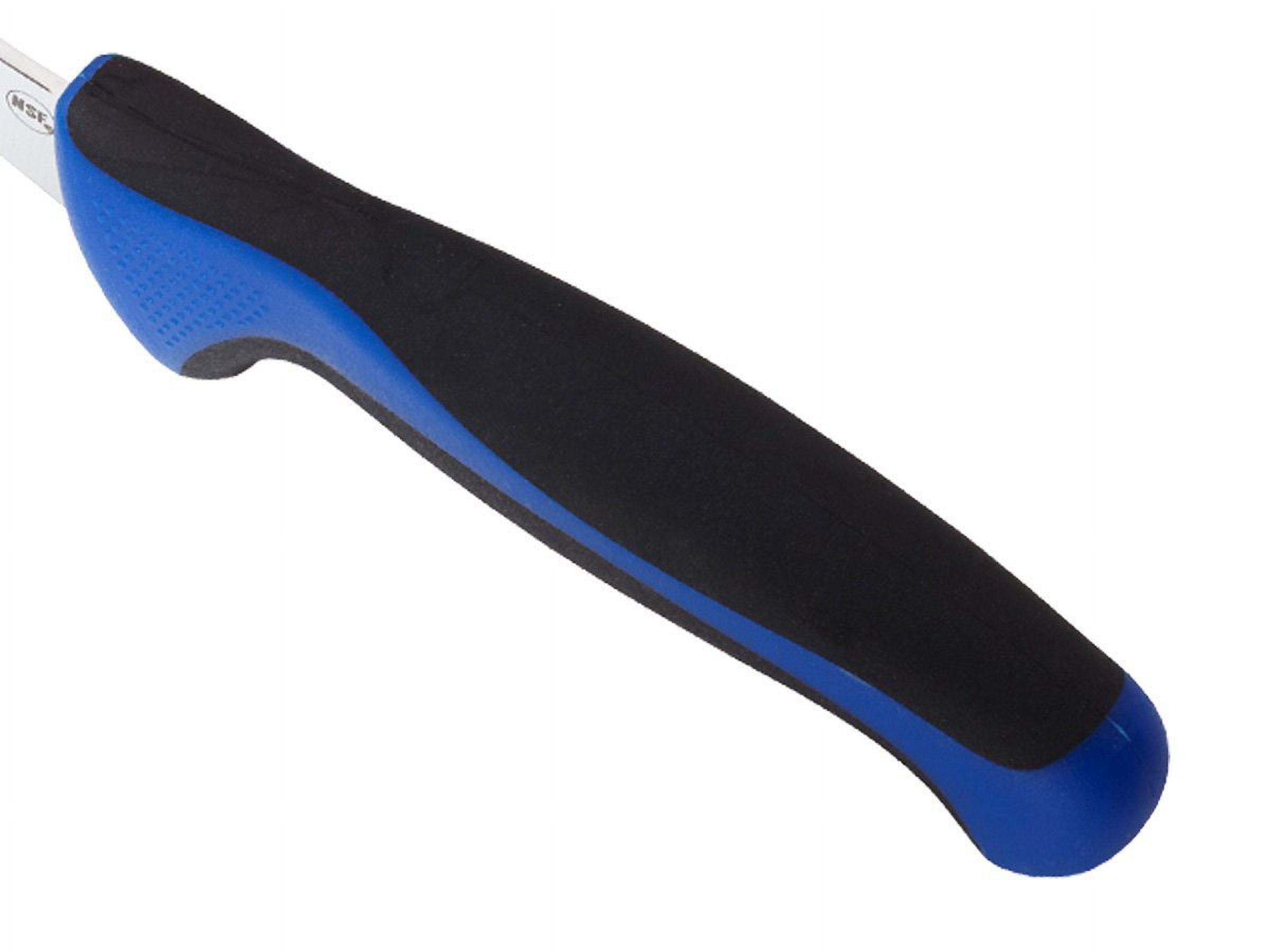 Mercer Culinary Millennia Colors 6-Inch Curved Boning Knife, Blue 6" Curved Boning Knife