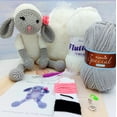 thumbnail image 2 of Florence the Lamb Luxury Crochet Kit, 2 of 7