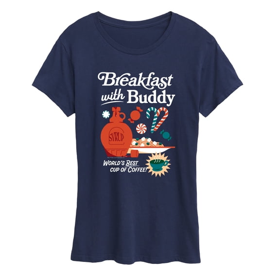 Elf - Breakfast With Buddy - Women's Short Sleeve Graphic T-Shirt