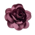 thumbnail image 2 of Hyasfey Formal Occasion Corsage French Style Big Rose Satin Fabric Bride Groom Wedding Brooch Prom Party Banquet Dress Suit Coat Brooch Clothes DIY Applique Patch, 2 of 8