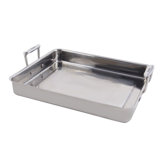 Bon Chef 60012 Cucina Stainless Large 5 Qt. Food Pan with Handles