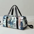 thumbnail image 1 of Bolsa De Dormir Bolsa de entrenamiento de gimnasio correa de hombro ajustable bolsa de baile para hombres y mujeres (verde), 1 of 8