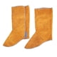 thumbnail image 1 of par de botas de soldadura ignífugas resistentes al calor de piel de vaca protección para pies y piernas de soldador, 1 of 9