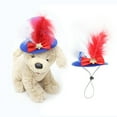 thumbnail image 1 of Banda para el pelo para mascotas del Día de la Independencia, diadema para disfrazar mascotas, sombrero, aro para el pelo del Día de la Independencia, bandas para las orejas de perro,, 1 of 6