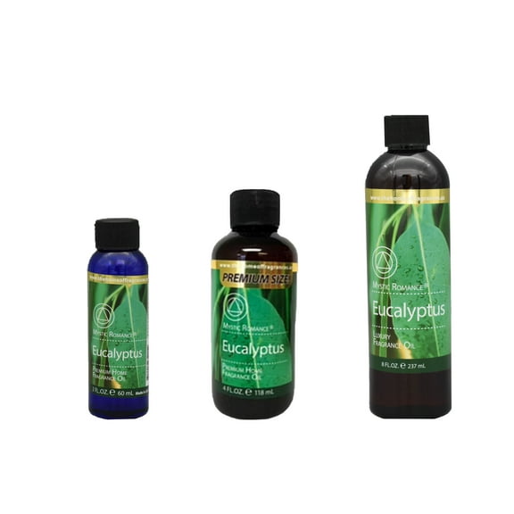 Mystic Romance Premium Home Fragrance Oil Scent EUCALYPTUS SET 8FL  4FL 2FL.OZ 427 ML