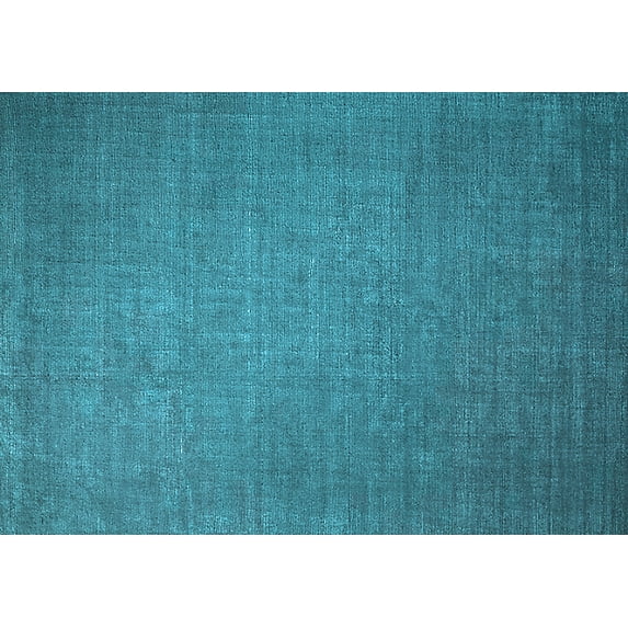 Ahgly Company Indoor Rectangle Oriental Light Blue Industrial Area Rugs, 6' x 9'