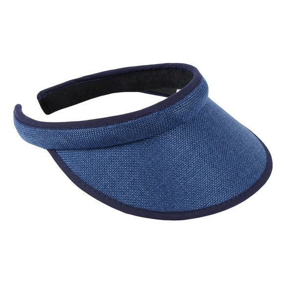 FADAACAI Sun Visors For Women Unisex Summer Outdoors Cap Snapback Adjustable Hat Womens Sun Hat Womens Beach Hat Blue One Size Clearance!