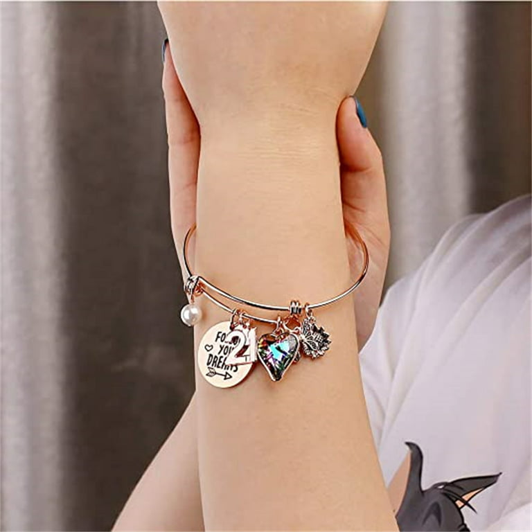 AUNOOL Sweet 18 Gifts for Girls Bracelet 18th Birthday Gifts for