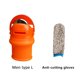 thumbnail image 2 of Protectores de pulgar Cortador de frijoles Recolector de plantas Herramienta de recolección Gadget de cocina (L) Hugtrwg Para estrenar, 2 of 9