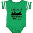 thumbnail image 3 of Inktastic Atlanta Georgia Someone Loves Me Skyline Boys or Girls Baby Bodysuit, 3 of 5
