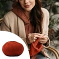 thumbnail image 4 of Iumwxz Artificial Fiber Knitting Yarn for Scarves, Hats, and Sweaters, Medium Thick 2.0mm Diameter Soft Warm Yarn, Recommended 4.0mm Knitting Needle, Compact 9x9x6cm Skein for Crafting, 4 of 5