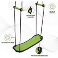 thumbnail image 5 of Kick Stand Up Surfing Tree Swing Outdoor Swings for Kids Up to 200 Lbs - Hang from Up to 10 Feet High - Includes 24" SwingBoard, UV Resistant Rope, & Handles, 5 of 13