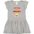 thumbnail image 3 of Inktastic Chihuahua Dog Lover Girls Toddler Dress, 3 of 5