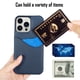 thumbnail image 3 of Desiderio Con soporte y ranura para tarjeta de doble capa, funda de cuero adecuada para teléfono móvil Apple, azul, 3 of 5