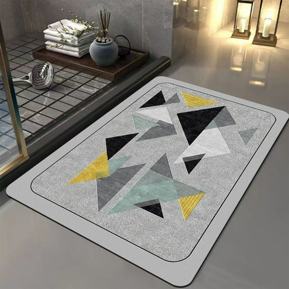 Diatomite Bathroom Water-absorbent Floor Mats Bathroom Doorway Non-slip Foot Mats Sink Toilet-drying Floor Mats