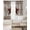 Brown Grey, variant on Red Texas Star Farmhouse Black Out Curtains 54 Inch Long, Short Curtains for Small Window, Black Plaid Berry Country Room Darkening Farmhouse Window Curtains for Kitchen Bedroom 42"x54" 2 Panels