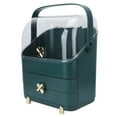 thumbnail image 1 of Organizador para el cuidado de la piel, organizador para el cuidado de la piel, impermeable, a prueba de polvo, transparente, almacenamiento de cosméticos, caja de almacenamiento portátil, artesanía superior, 1 of 8