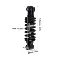 thumbnail image 5 of 1 Pair Rear Shock Absorber 125mm Adjustable Damping Strut Shock Absorber for Electric Bike Motorcycle ATV Scooter Dirt Pit Bike, 5 of 5