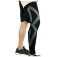 thumbnail image 3 of Antiskid Sport Compression Leg Sleeve Hiking Running Knee Support Protector, 3 of 7