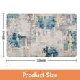 thumbnail image 5 of Quinn Beige Area Rug Runner: 20x32 inch, Non-Slip, Low Pile, Stain Resistant, Machine Washable - Modern Abstract Design for Living Room, Bedroom, Kitchen, Bathroom, 5 of 5