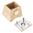 thumbnail image 2 of Single Hole Bamboo Moxibustion Box Moxa Roller Stick Holder Moxibuting Tool, 2 of 4