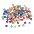thumbnail image 2 of Abbraccia 4x100Pcs Colorful Resin Beads Inlayed with Rhinestone for Jewelry Making 8mm 4 Pcs, 2 of 10