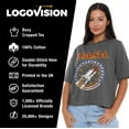 thumbnail image 4 of Nasa Retro Shuttle Women's Boxy Cropped T-Shirt Casual Graphic Tee, 4 of 6
