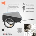 thumbnail image 3 of Remolque Carrito De Carga Bicicleta R16 Con Cubierta Gospel, 3 of 10