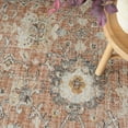 thumbnail image 3 of Nourison Oushak Home 7'10" x Round Rust Vintage Indoor Rug, 3 of 9