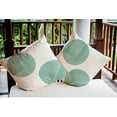 thumbnail image 3 of 20" x 20" Simply Daisy Circles Indoor/Outdoor Pillow, Kelly Green Qty 1, 3 of 6