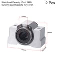thumbnail image 2 of Unique Bargains SCV10UU Linear Ball Bearing Slide Block Units, 10mm Bore Diameter 2 Pack, 2 of 5