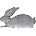 thumbnail image 7 of Attraction Design 18” Galvanized Easter Bunny Garden Statue, Durable, 7 of 7