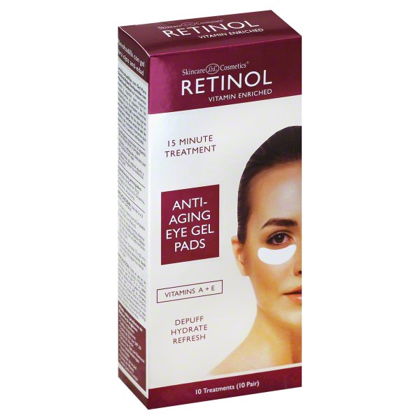 Skincare L de L Cosmetics Retinol AntiAging Eye Gel Pads, 10 pair