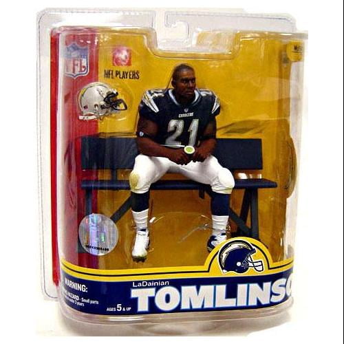 LaDainian Tomlinson Action Figure Blue Jersey Sports Picks Series 16 